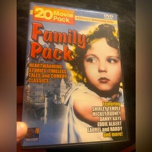 Shirley Temple and more 20 Movie Family Pack 4-DVD box set .